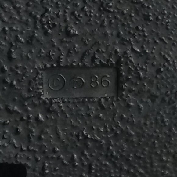 1986 Live to Ride, Ride to Live, Born in USA Vintage Belt Buckle, Turquoise - Picture 7 of 7